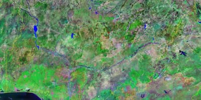 Kort over nigeria bjerge