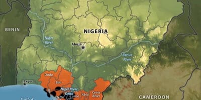 Kort om nigeria, olie